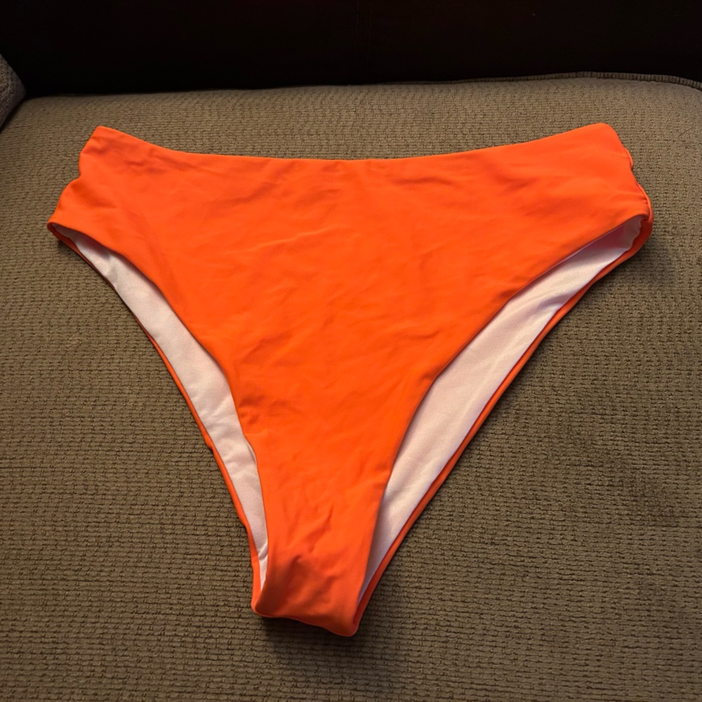 Shein Neon Ruffle Bikini - Picture 6 of 9